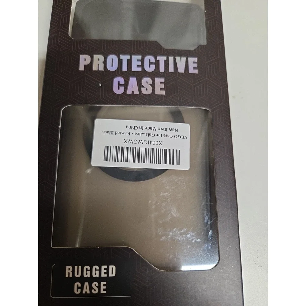 Vego Protective Rugged Case For Samsung‎ Galaxy S25 Ultra Frosted Black